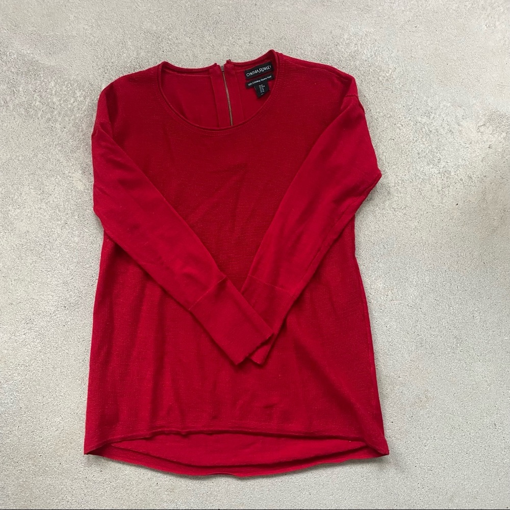 Cynthia Rowley Hi-Low Tunic Sweater